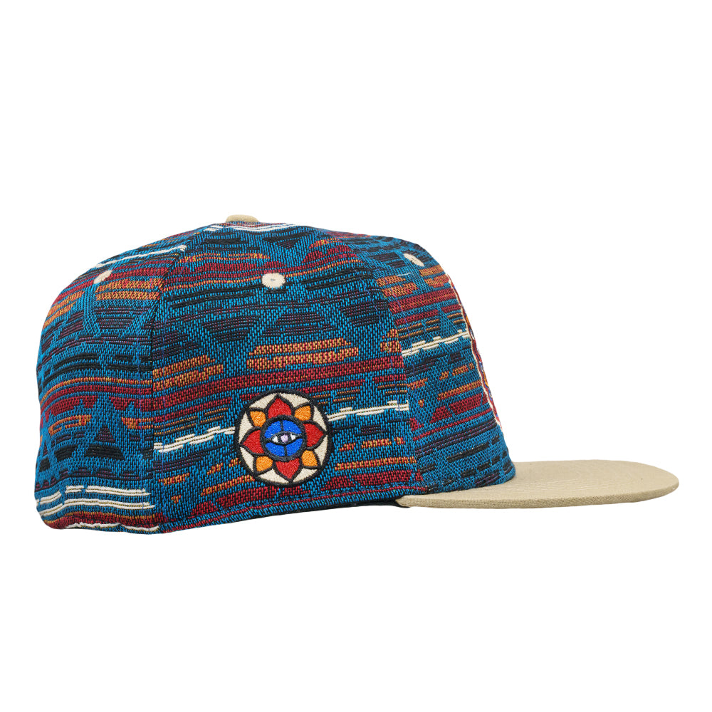 Chris Dyer China Cat Sunflower Blue Fitted Hat