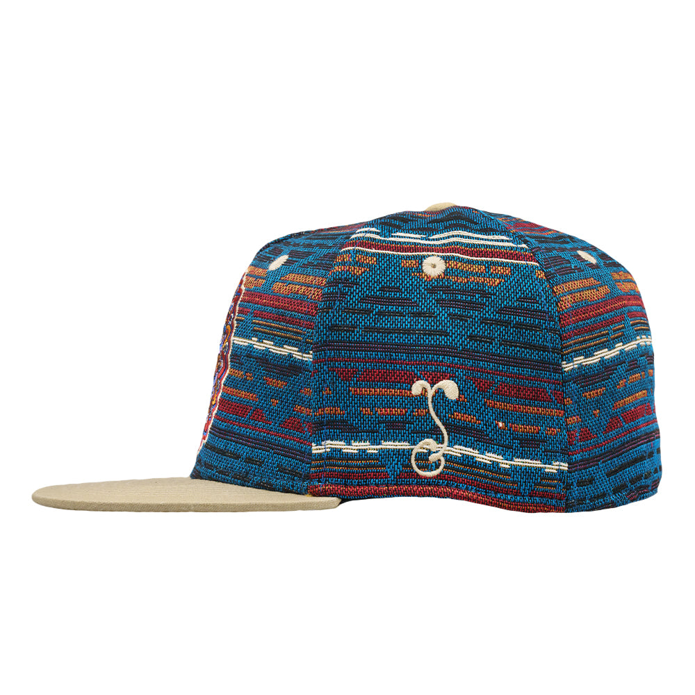 Chris Dyer China Cat Sunflower Blue Fitted Hat