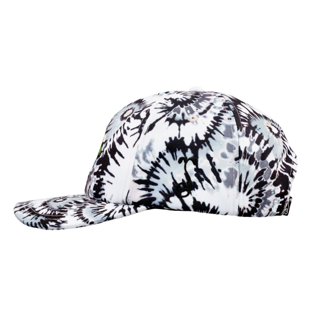 Killer Acid Get Lost Grey Tie-Dye Dad Hat