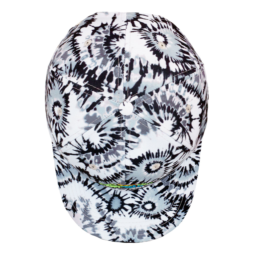 Killer Acid Get Lost Grey Tie-Dye Dad Hat