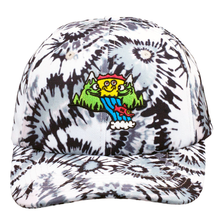 Killer Acid Get Lost Grey Tie-Dye Dad Hat