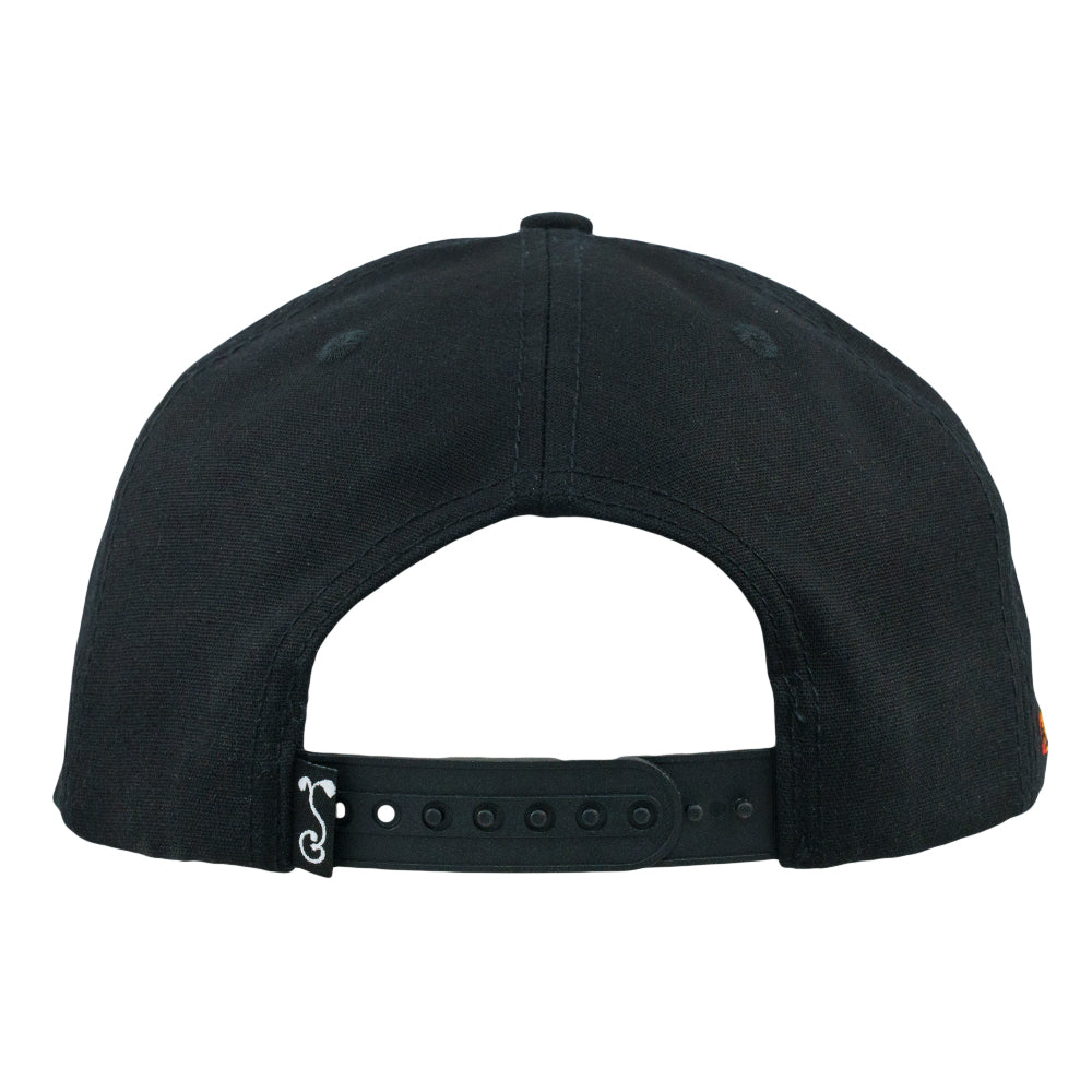 Saxton ROYGBIV Black 501 Snapback Hat