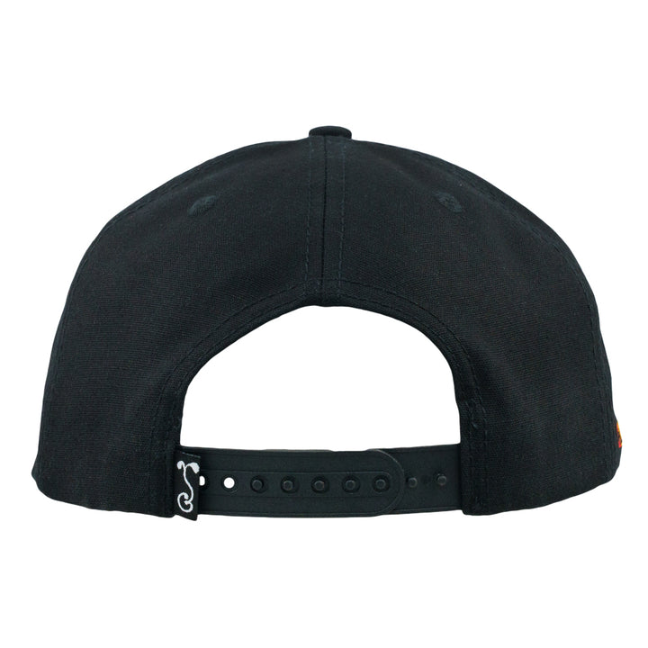 Saxton ROYGBIV Black 501 Snapback Hat