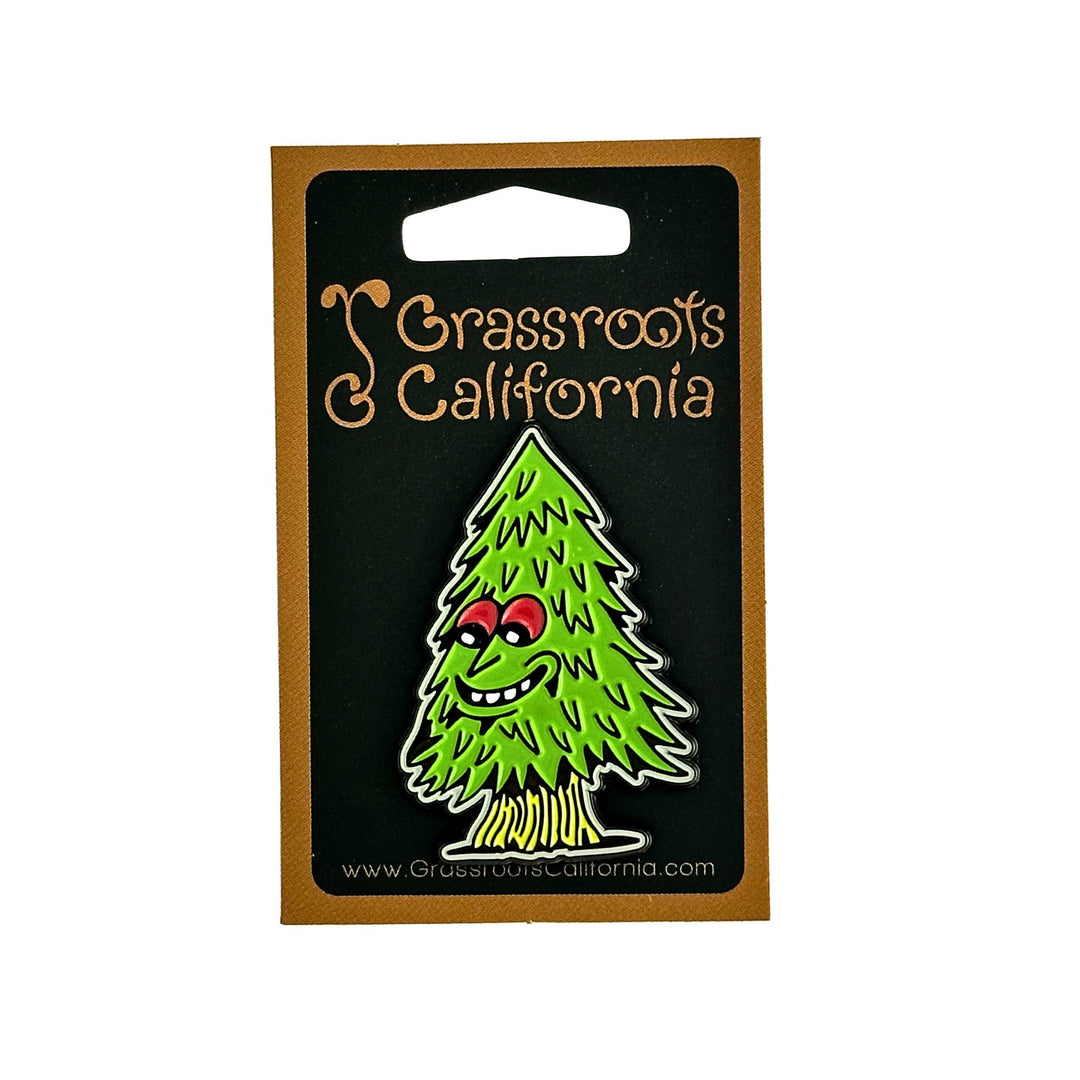 Killer Acid Get Lost Green Tree Pin
