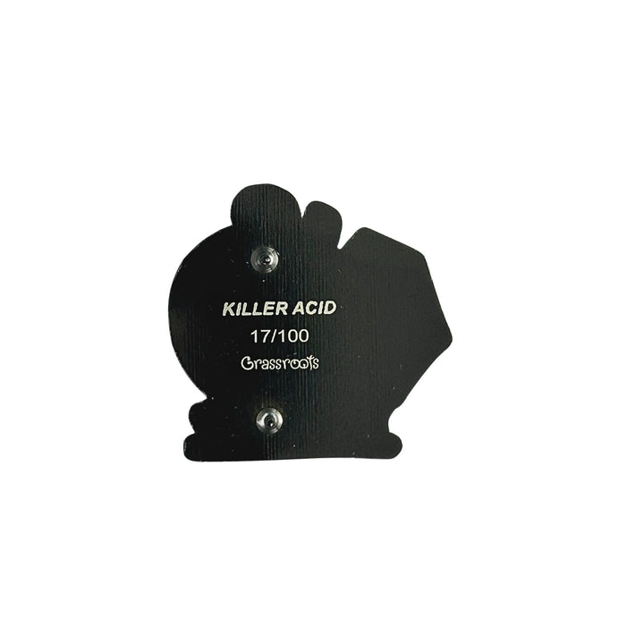 Killer Acid Get Lost Yellow Compass Pin