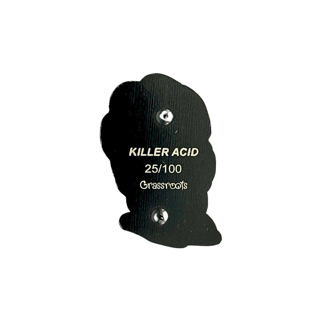 Killer Acid Get Lost Green Backpack Pin