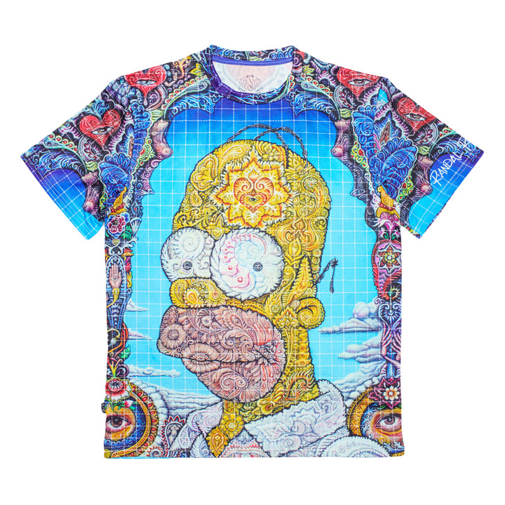 Randal Roberts Blotter Homer Blue T Shirt