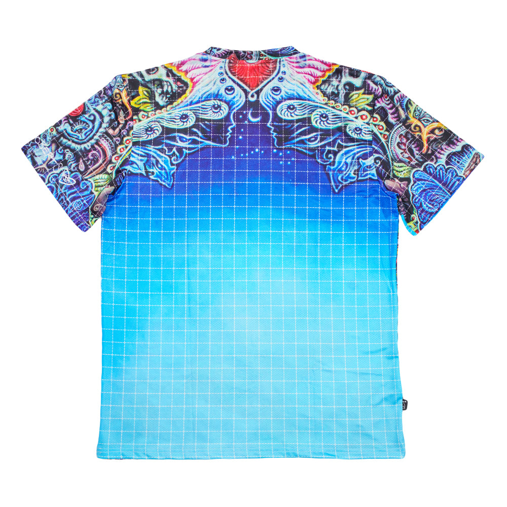 Randal Roberts Blotter Homer Blue T Shirt