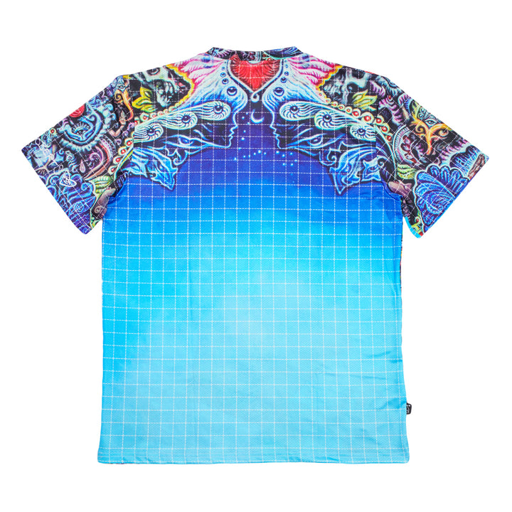 Randal Roberts Blotter Homer Blue T Shirt