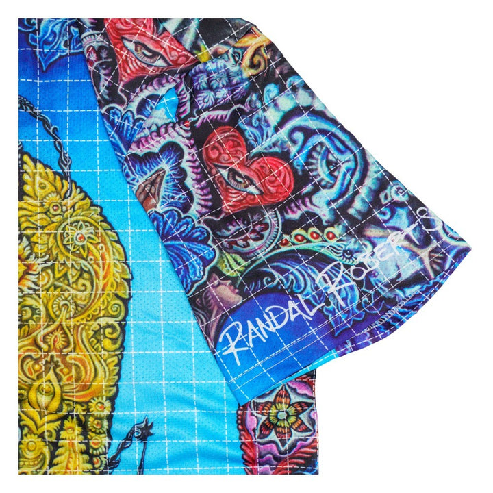 Randal Roberts Blotter Homer Blue T Shirt