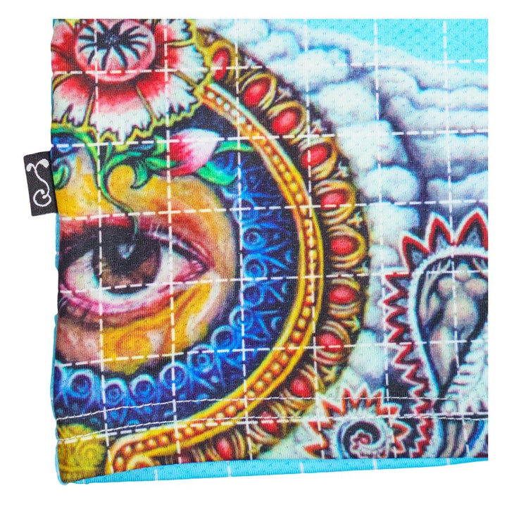 Randal Roberts Blotter Homer Blue T Shirt