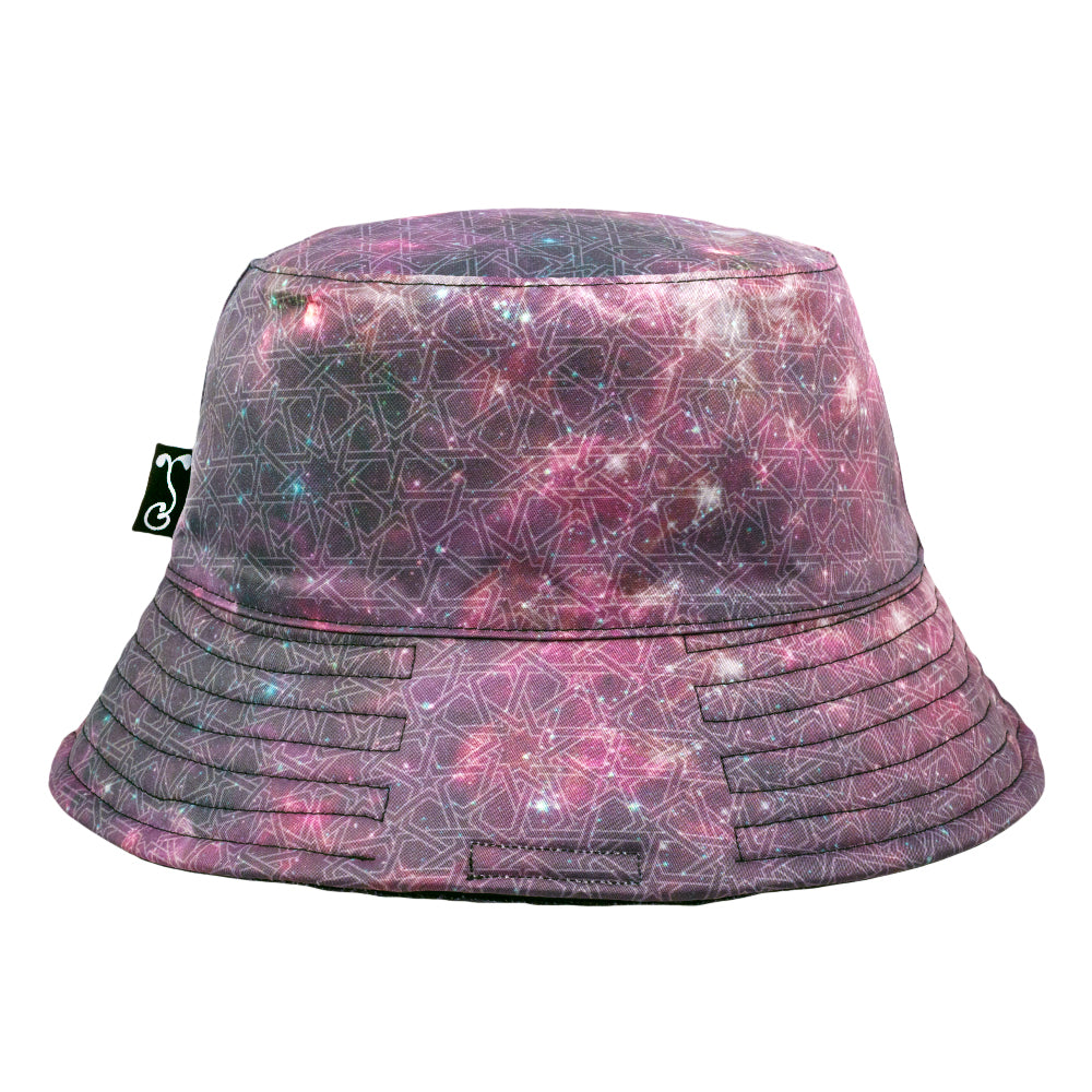 17th Anniversary Nebula Reversible Bucket Hat