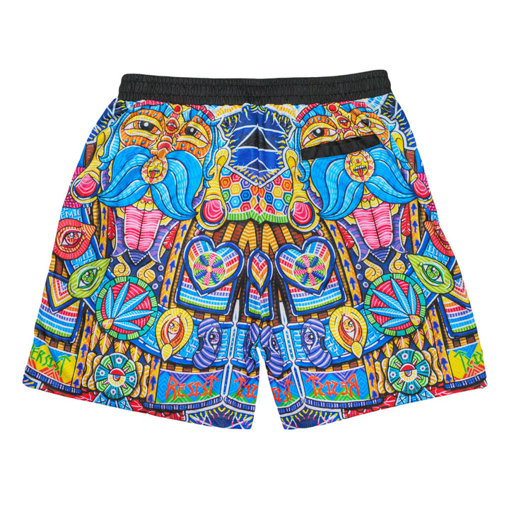 Max Paularena Spirited Revolution Mesh Shorts