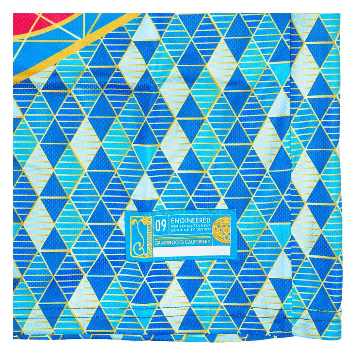 Colorado Prism Blue Basketball Jersey