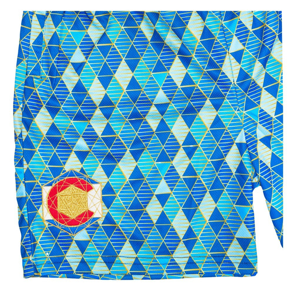 Colorado Prism Blue Mesh Shorts