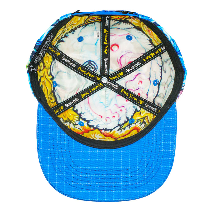 Randal Roberts Blotter Homer Blue Snapback Hat