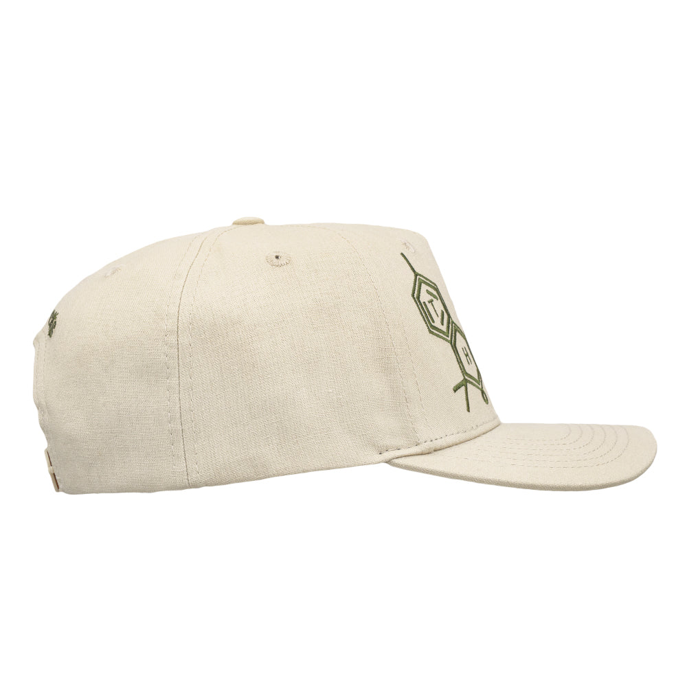 THC Bee Tan Green 501 Snapback Hat