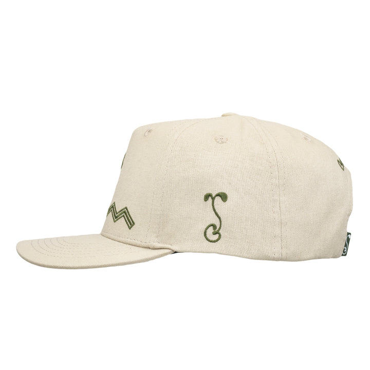 THC Bee Tan Green 501 Snapback Hat