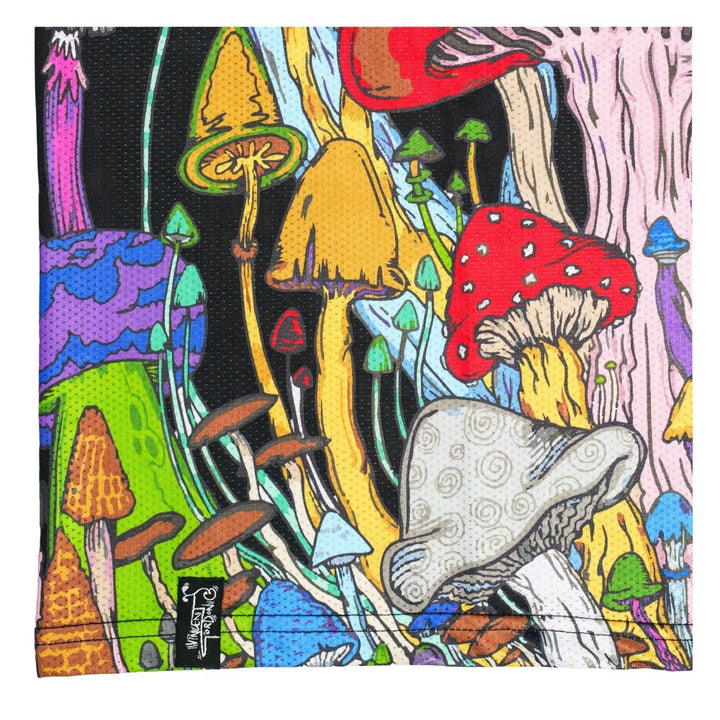 Vincent Gordon Melty Mushrooms Black T Shirt