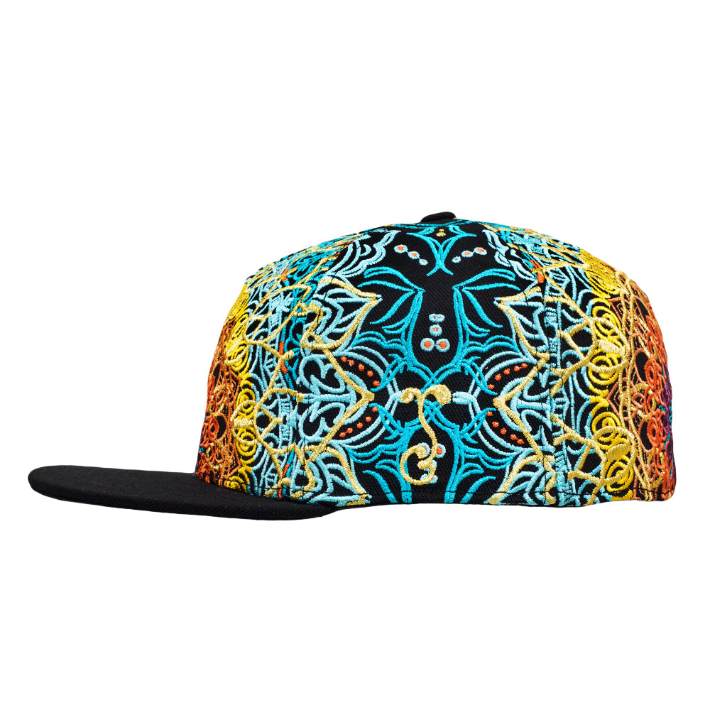 G Sprout Mandala Fitted Hat