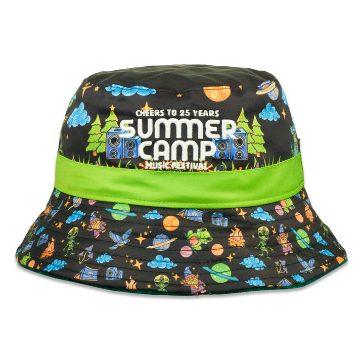 Summer Camp Reversible Bucket Hat