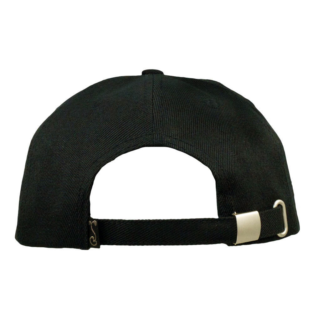 Summer Camp Fire Black Dad Hat