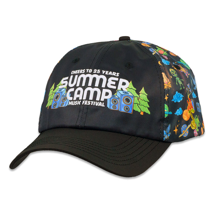 Summer Camp Black Dad Hat