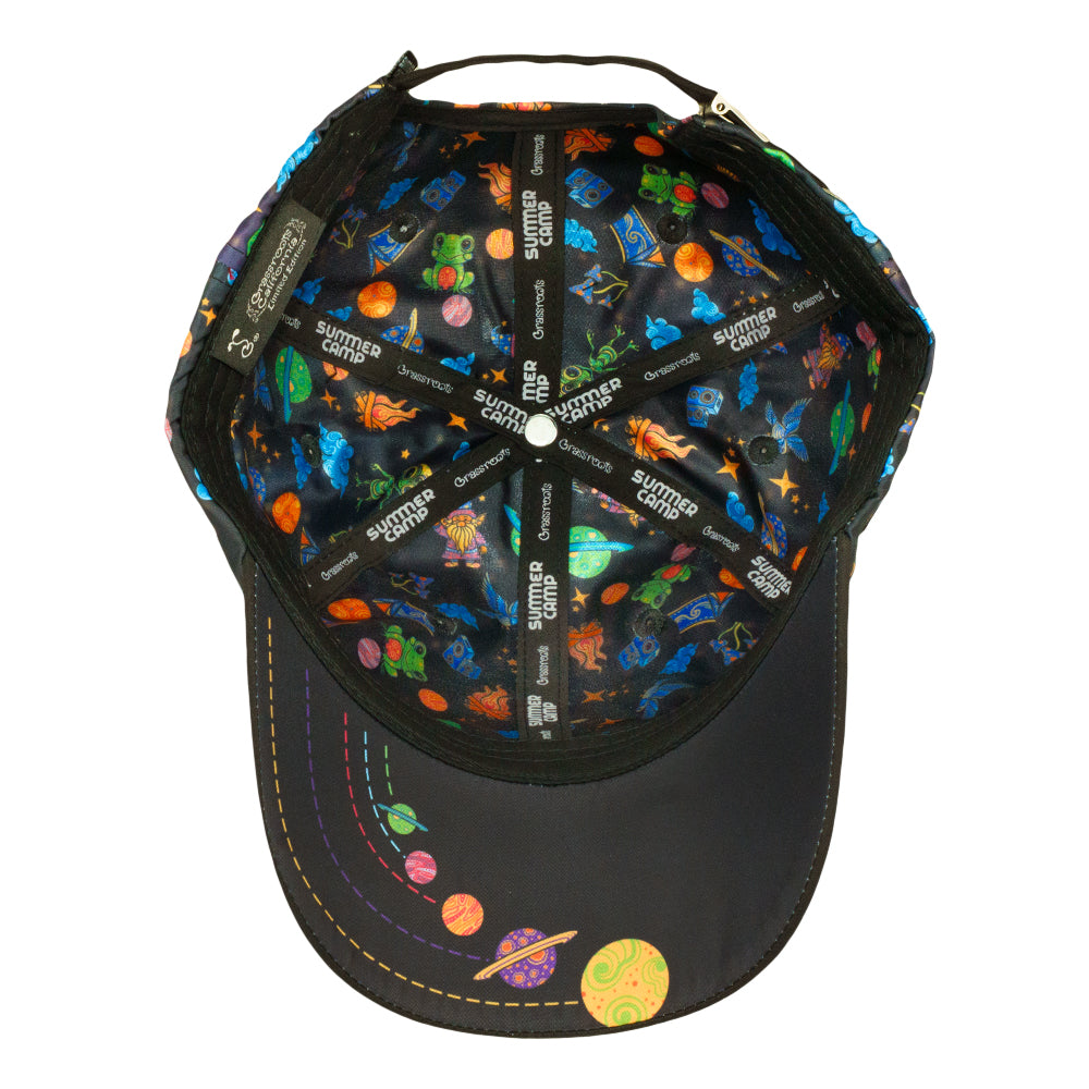 Summer Camp Black Dad Hat