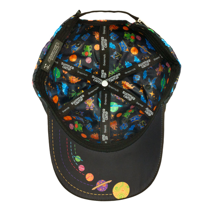 Summer Camp Black Dad Hat