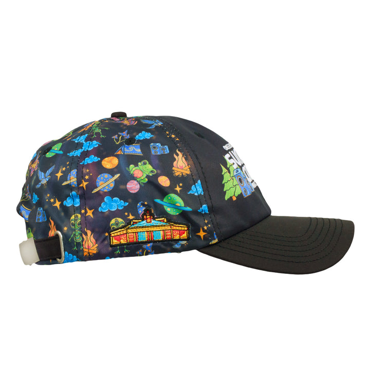 Summer Camp Black Dad Hat