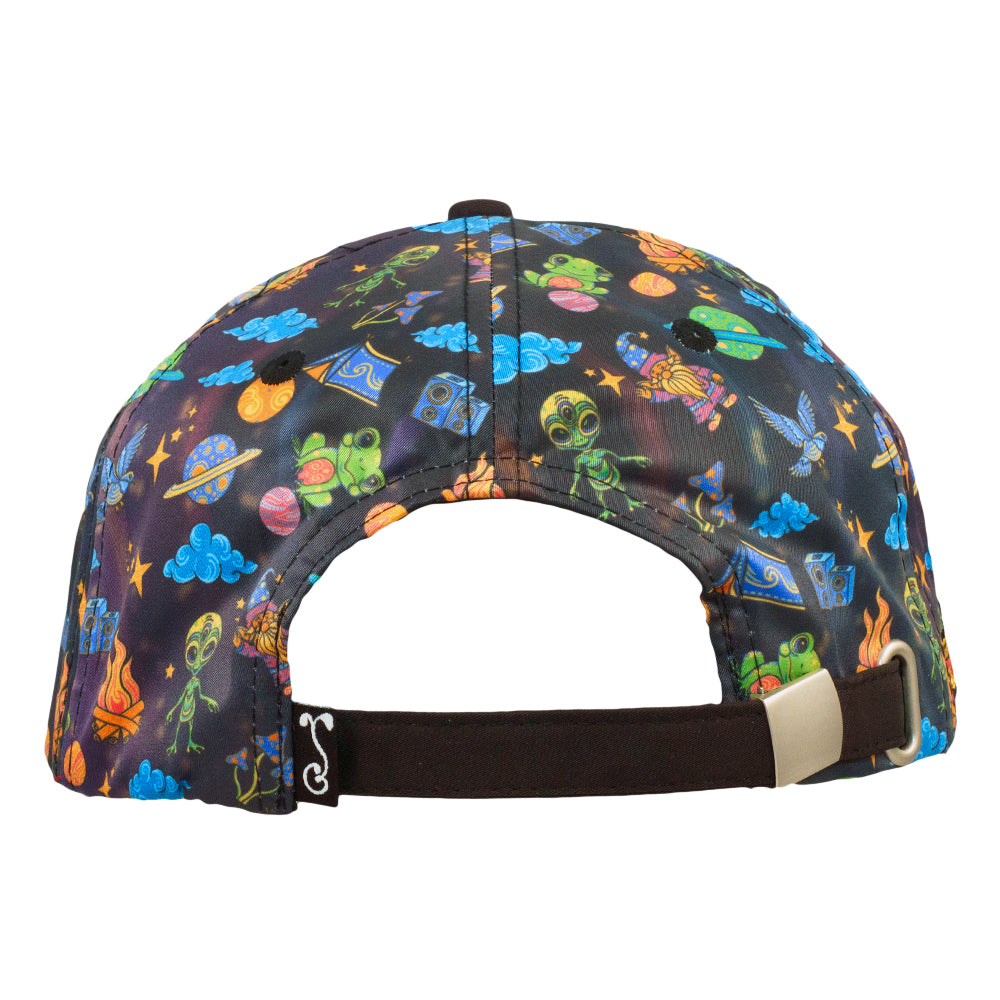Summer Camp Black Dad Hat
