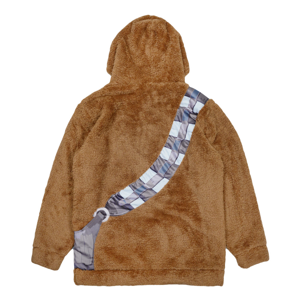 Wookie Brown Sherpa Pullover Hoodie