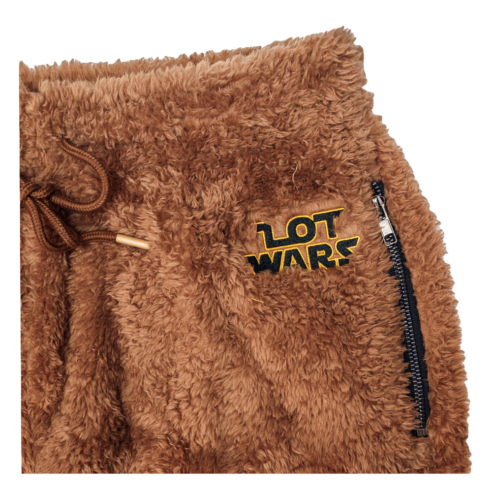Wookie Brown Sherpa Joggers