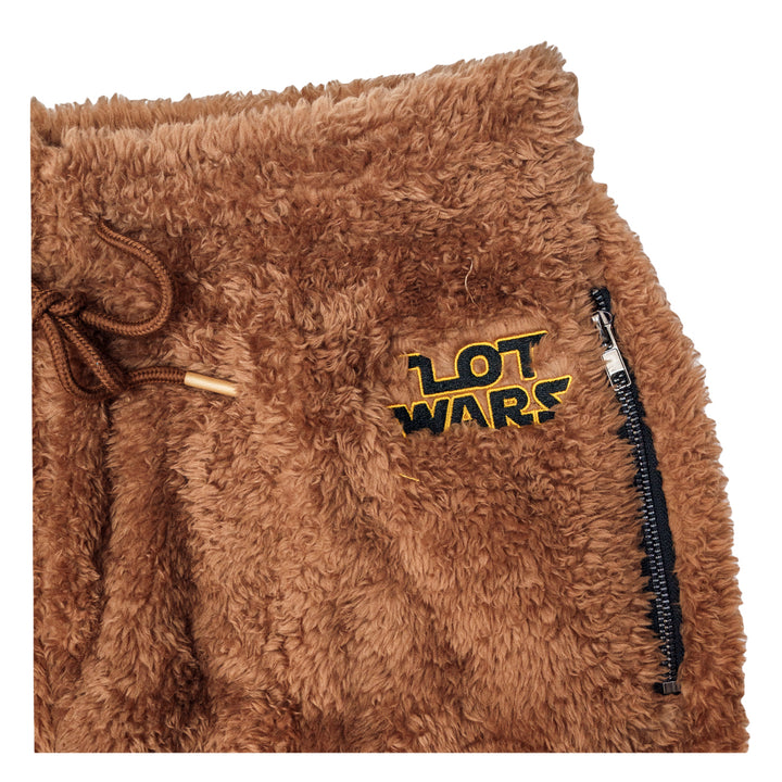 Wookie Brown Sherpa Joggers