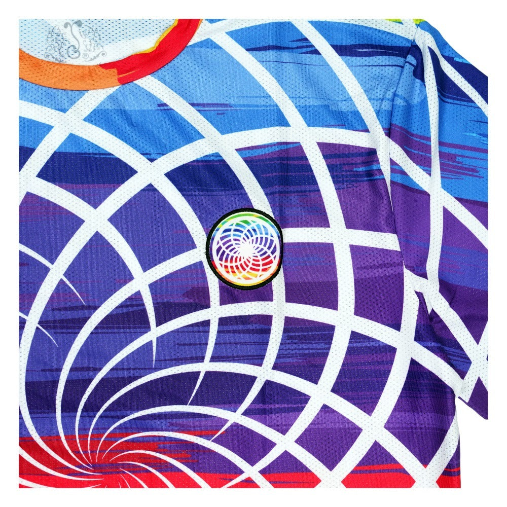 Karma Glass Rainbow Spinner T Shirt