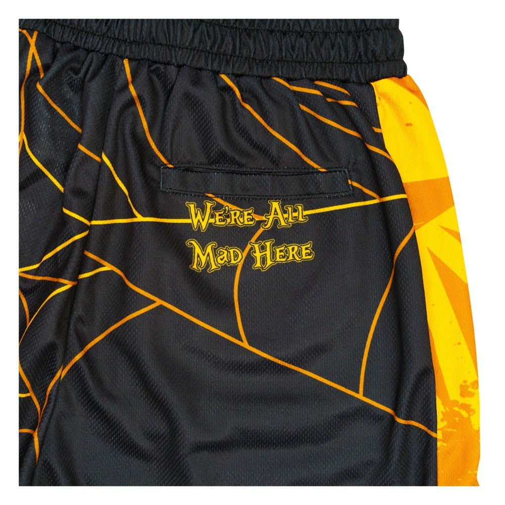 Psychedelic Bunny Gold Mesh Shorts