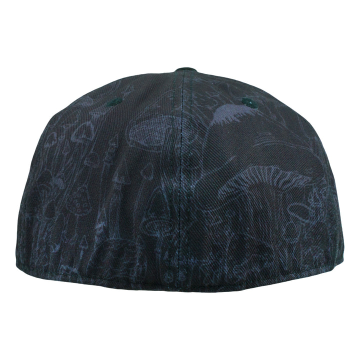 Vincent Gordon Melty Mushrooms Black Fitted Hat