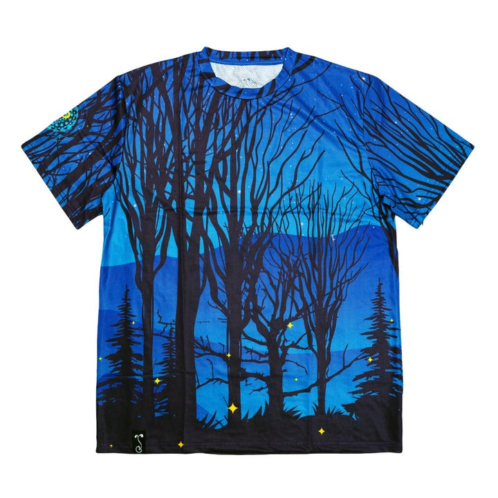 Key To The Forest Navy Blue T Shirt