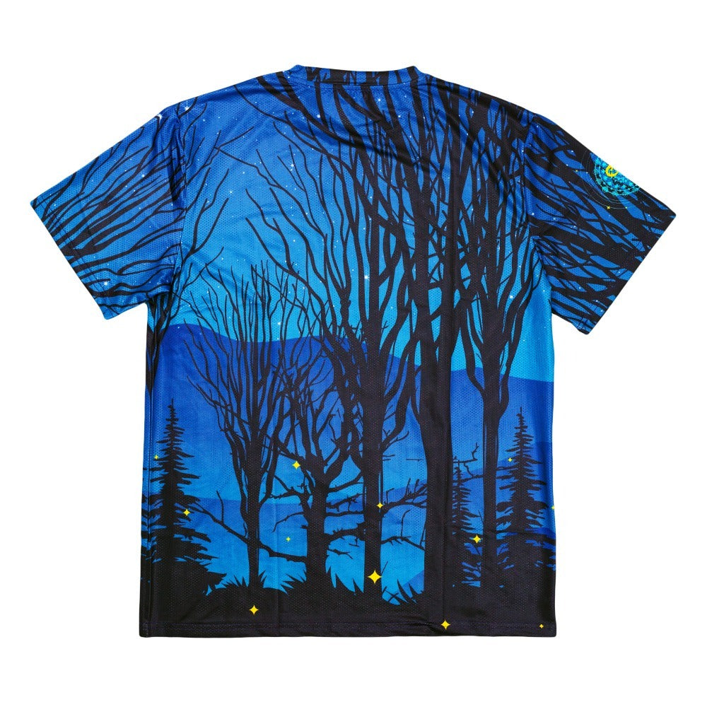 Key To The Forest Navy Blue T Shirt