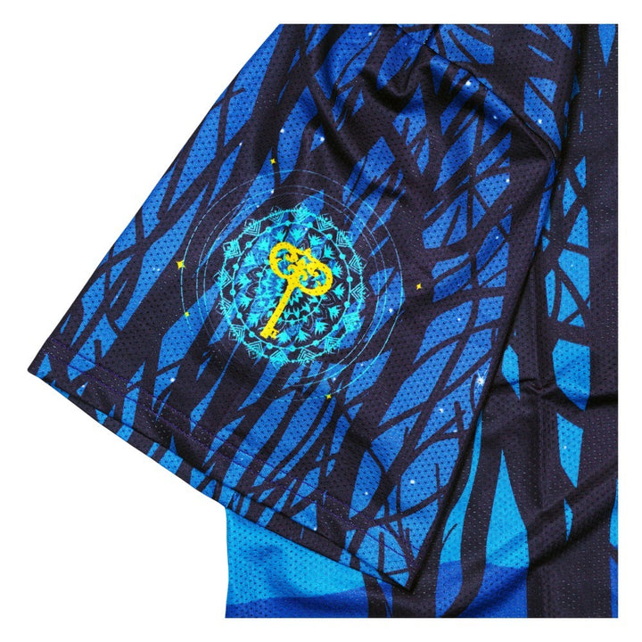 Key To The Forest Navy Blue T Shirt