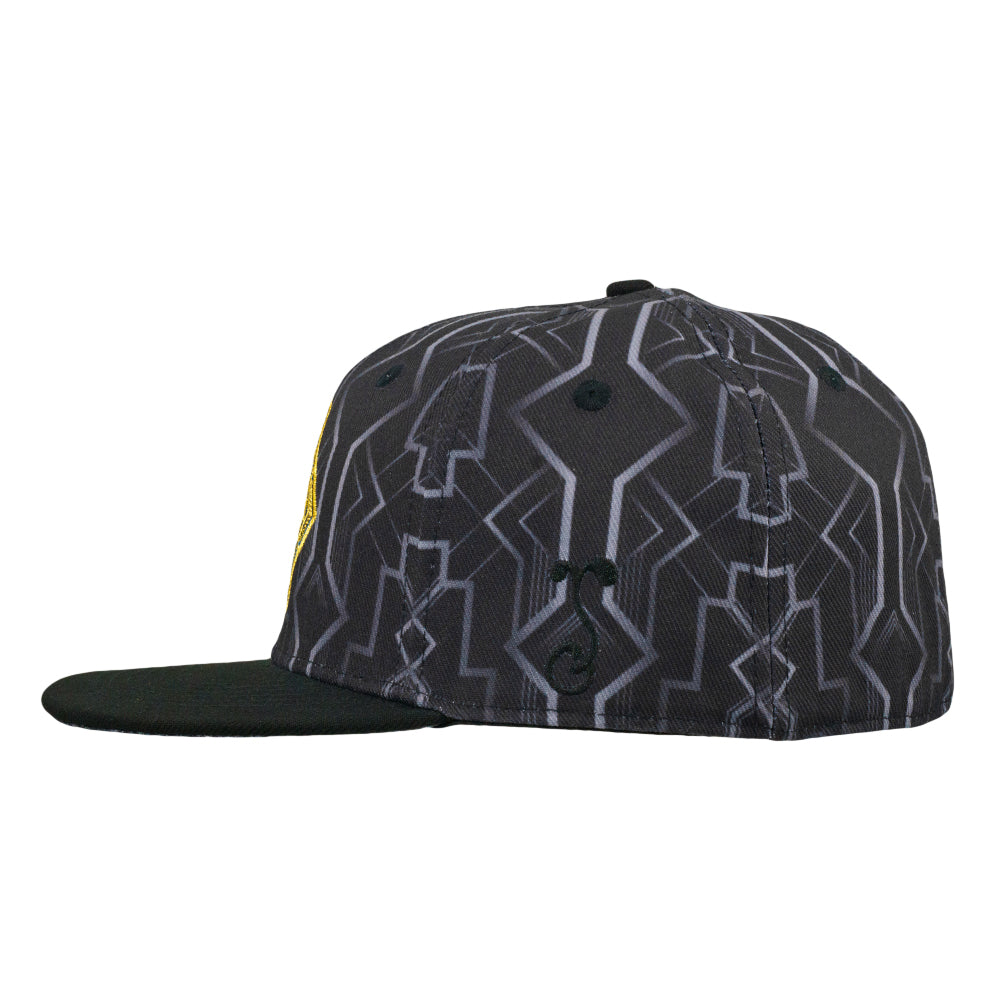 Holocron Black Fitted Hat