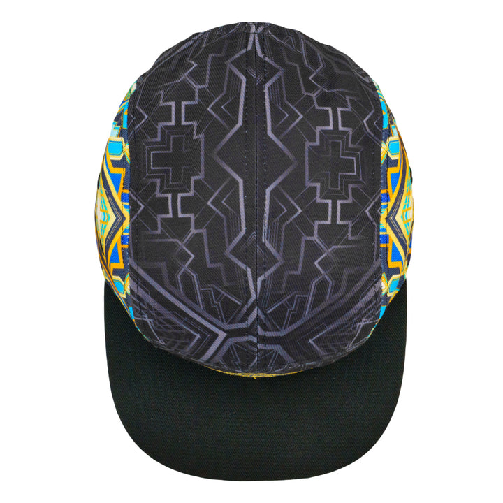 Holocron Black 5 Panel Snapback Hat
