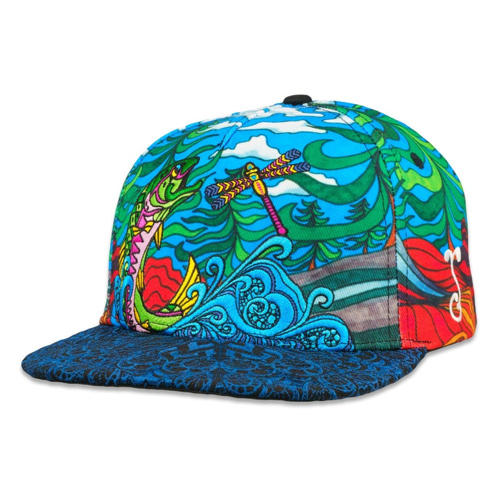 Phil Lewis Trout Snapback Hat