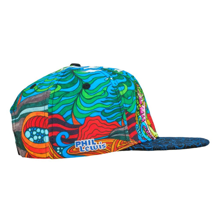 Phil Lewis Trout Snapback Hat