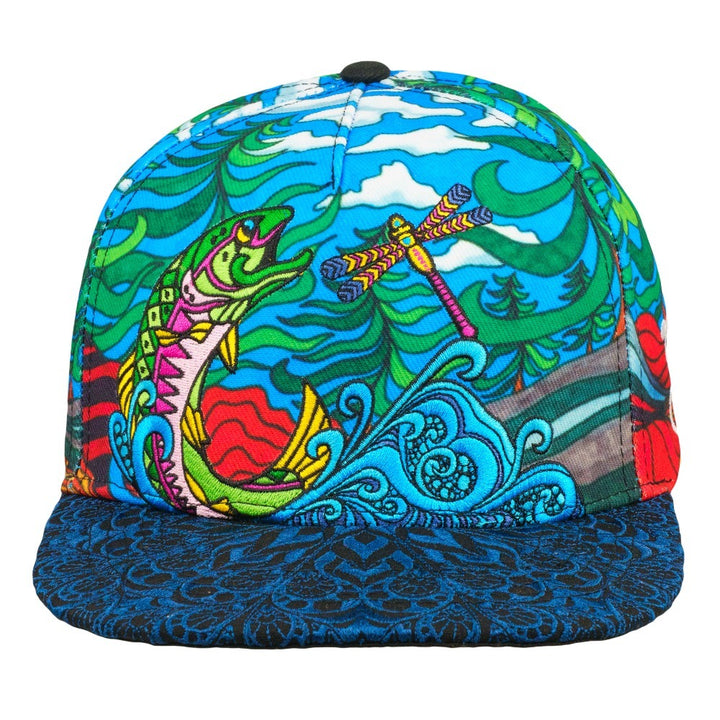 Phil Lewis Trout Snapback Hat