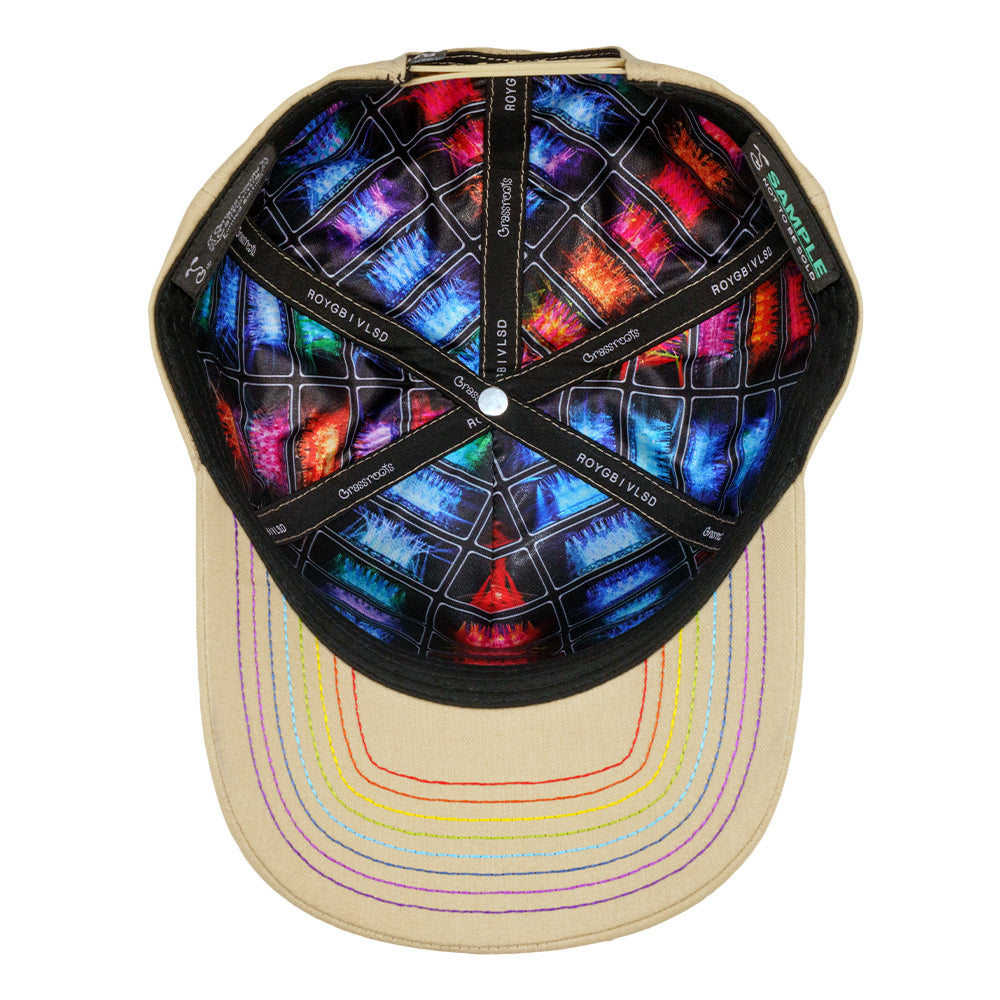 Saxton ROYGBIV LSD Tan 501 Snapback Hat