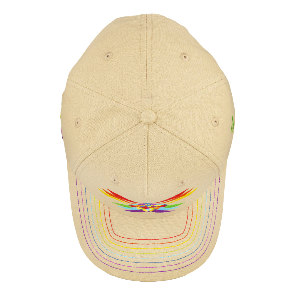 Saxton ROYGBIV LSD Tan 501 Snapback Hat