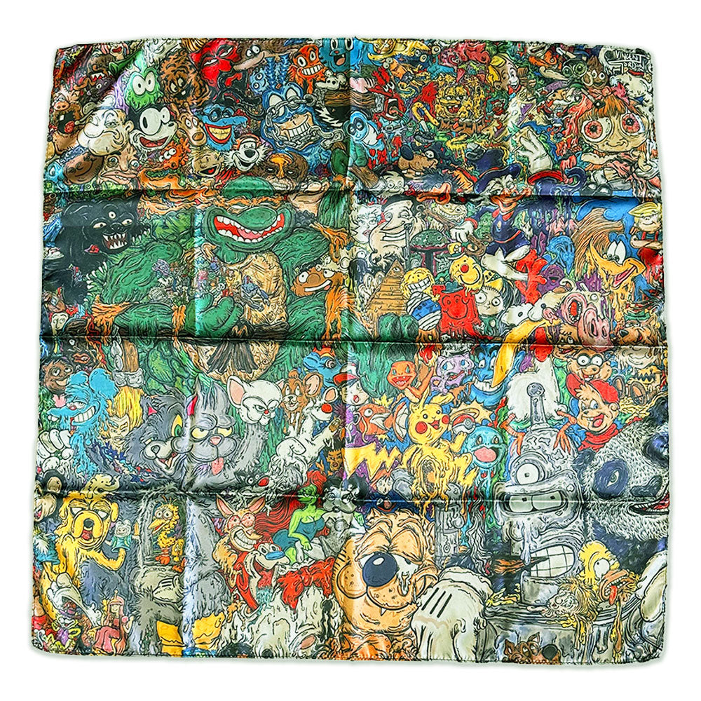 Vincent Gordon Cartoon Gumbo Headscarf