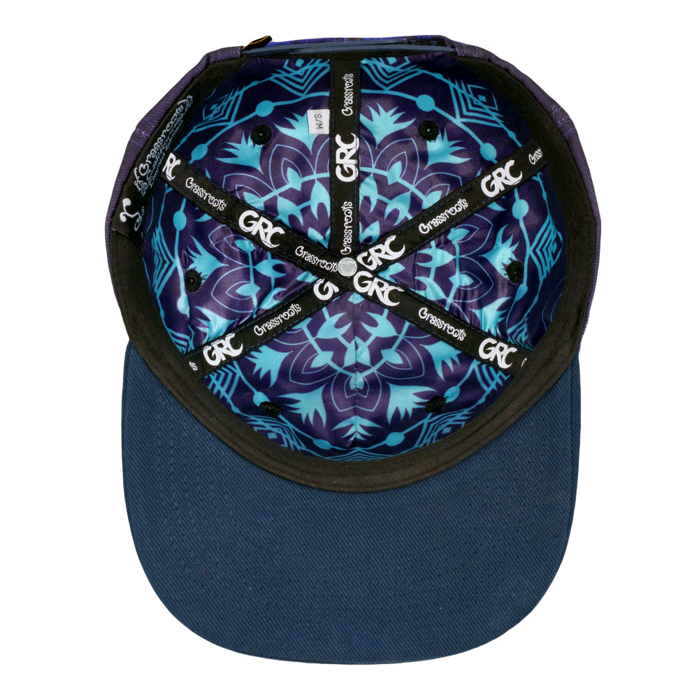 Key to the Forest Navy Blue Snapback Hat