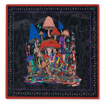 Vincent Gordon Melty Mushrooms Headscarf